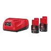 Детальное изображение : энергокомплект milwaukee m12 nrg -302