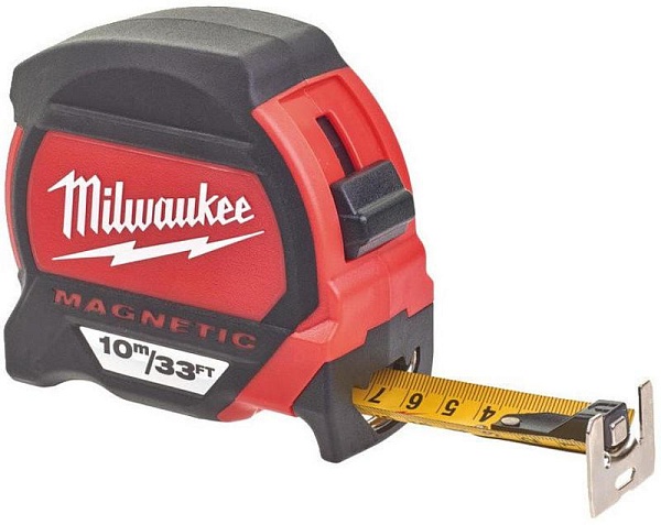 Рулетка Milwaukee ПРЕМИУМ магнитная 10м- 33фт : 2&nbsp;233 &#8381; 