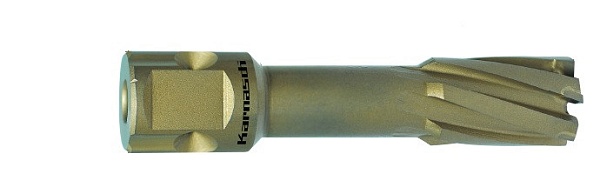 Твердосплавное корончатое сверло T.C.T. Karnasch Hard-Line L55 D22 Universal/Weldon 19 мм – купить в , подробное изображение 
