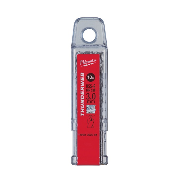 Сверло по металлу Milwaukee 12.5 x 151 - 5шт Thunderweb HSS-G DIN338 – купить в , подробное изображение 
