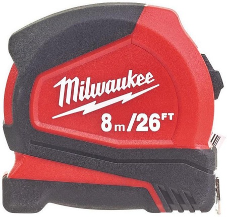 Цена по акции на рулетка milwaukee pro 8м-26фт/ 25 в магазине Инструмент-24