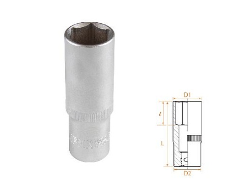 Головка торцевая глубокая шестигранная 1/2&quot;, 19 мм AFFIX AF00140019 AFFIX – анонс, характеристики, MSTAF00140019 