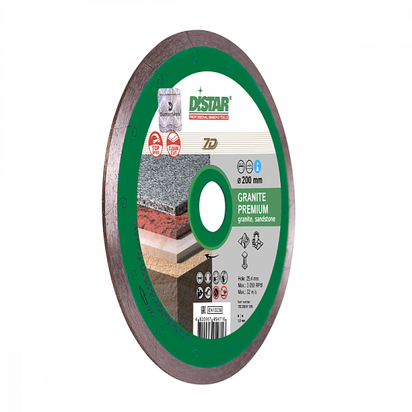 Алмазный диск DISTAR 1A1R GRANITE PREMIUM D200 : детальное описание и быстрый заказ
