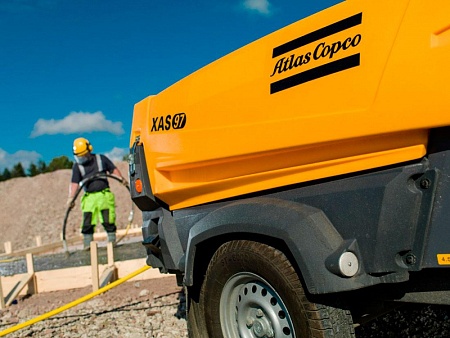 Компрессор Atlas Copco XAS 97 Dd – анонс, характеристики, 