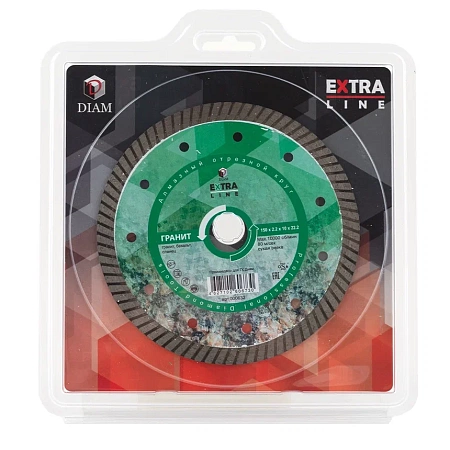 Акции и распродажи - алмазный диск turbo гранит extra line 150*2,2*10*22,2 (000632) в магазине tool-24