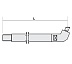 Нижнее плечо наклонное FUBAG O 22х125 для SG4-6 в магазине Инструмент-24