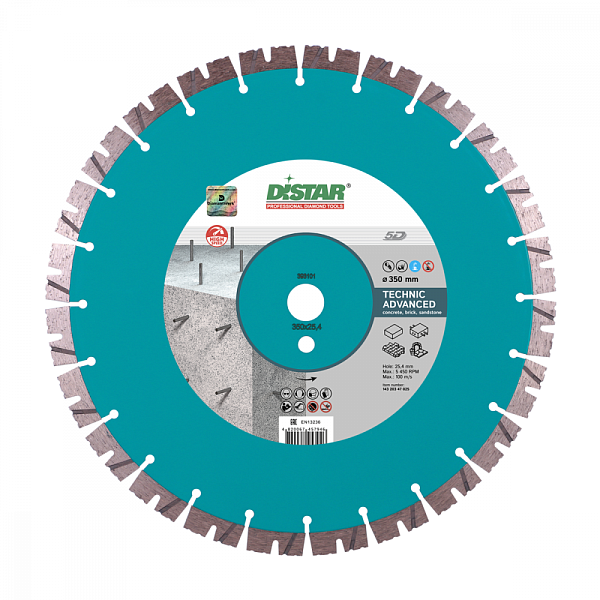 Алмазный диск DISTAR 1A1RSS/C3-H Technic Advanced D300 : детальное описание и быстрый заказ