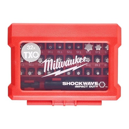 Набор бит Milwaukee SHOCKWAVE 32шт (выписывать кратно 12 шт) – анонс, характеристики, 