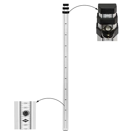 Рейка нивелирная RGK TS-5 с поверкой (4610011870996) RGK – анонс, характеристики, 