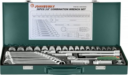 Набор головок торцевых Jonnesway S04H3536S – анонс, характеристики, S04H3536S 