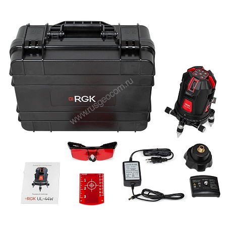 Лазерный уровень RGK UL-44W Black с калибровкой (134377) RGK – анонс, характеристики, 
