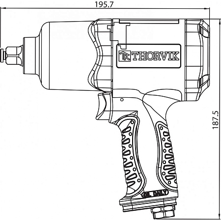 Гайковерт пневматический Thorvik AIW1268 – анонс, характеристики, 