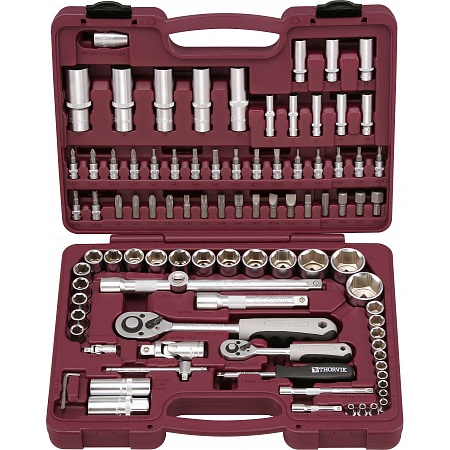 Цена по акции на набор инструмента thorvik uts0094mp 1/4&quot;,1/2&quot;dr в магазине Инструмент-24