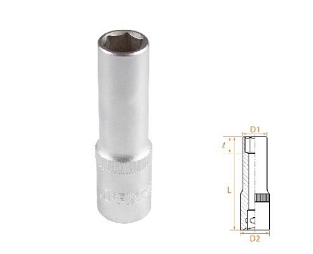 Головка торцевая глубокая шестигранная 1/2&quot;, 13 мм AFFIX AF00140013 AFFIX – анонс, характеристики, MSTAF00140013 