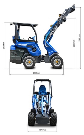 Акции и скидки в магазине мини-погрузчик multione agri 6.3sd