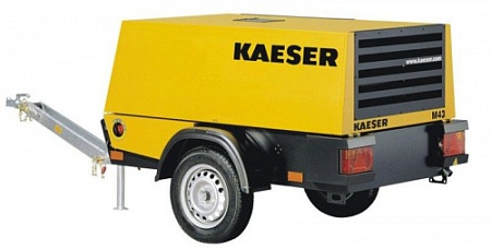 Компрессор KAESER M 43 stat (на опорах) с дизельным двигателем – анонс, характеристики, 