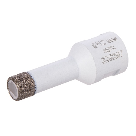 Сверло алмазное DIAM 12x35xМ14 Extra Line V-TECH (в.спекание) (320267) DIAM – анонс, характеристики, 320267 