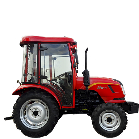 Минитрактор Донгфенг (Dongfeng) DF-244 ГУР синий с кабиной; цена 1&nbsp;099&nbsp;358 &#8381;