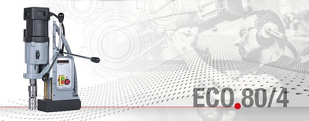 EUROBOOR ECO.80/4 Магнитный сверлильный станок – анонс, характеристики, 