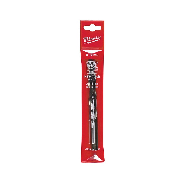 Milwaukee 2.0 x 49 - 2 шт Сверло по металлу HSS-G кобальт - DIN 338 – купить в , подробное изображение 
