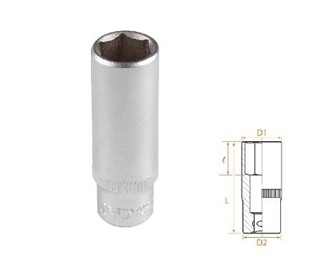 Головка торцевая глубокая шестигранная 1/4&quot;, 12 мм AFFIX AF00120012 AFFIX – анонс, характеристики, MSTAF00120012 