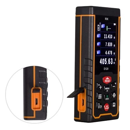 Лазерный дальномер с видоискателем RGK D120 (4610011871382) RGK – анонс, характеристики, 