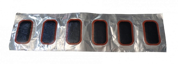 Детальное фото:clipper набор заплат p1104 камерные на фольге 24*45мм (овал) (100шт.)