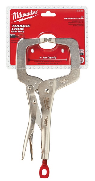 Milwaukee TORQUE LOCK Locking hand clamps 11&quot; Струбцина : 