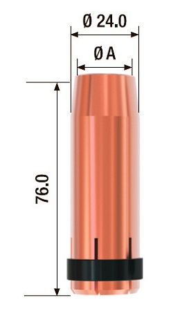 Газовое сопло FUBAG d16 мм FB500 1&nbsp;180 &#8381;
