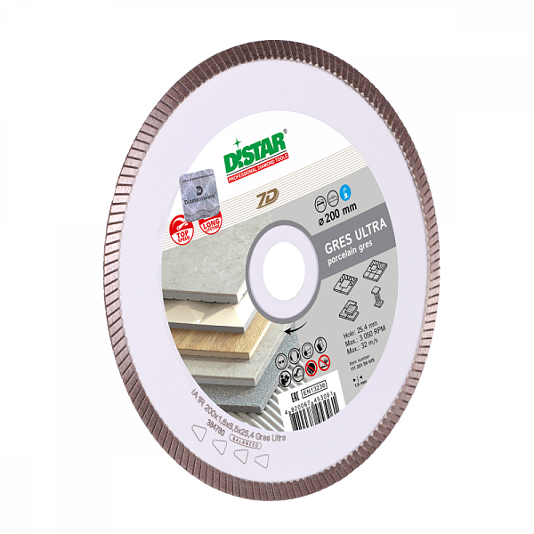 Алмазный диск DISTAR 1A1R GRES ULTRA D200 : детальное описание и быстрый заказ