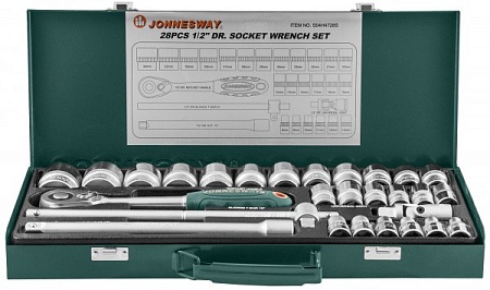 Набор головок торцевых Jonnesway S04H4728S – анонс, характеристики, S04H4728S 