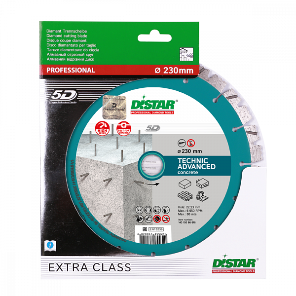 Алмазный диск DISTAR 1A1RSS/С3-H Technic Advanced D150 : детальное описание и быстрый заказ