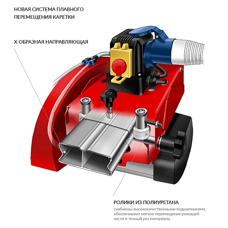 Плиткорез (камнерезный станок) DIAM EX-1200/1.8 вид 