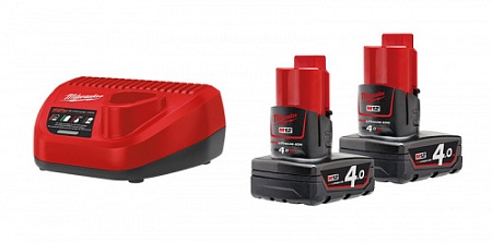 Акции и распродажа энергокомплект milwaukee m12nrg-402