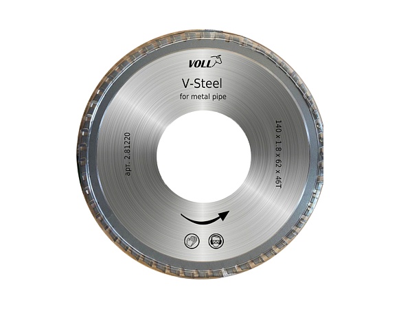 Детальное изображение : отрезной диск v-steel для электрического трубореза v-cut 270e/400е