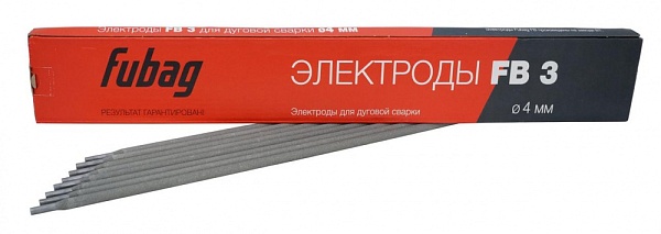 Электрод FUBAG FB3 D4мм/5кг – купить в , подробное изображение 
