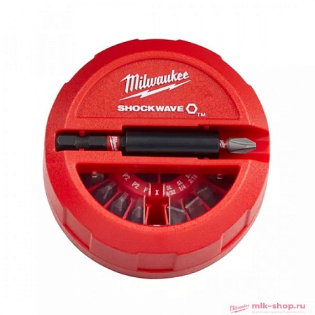 Набор бит Milwaukee SHOCKWAVE (15шт) (дисплей 10шт) – анонс, характеристики, 