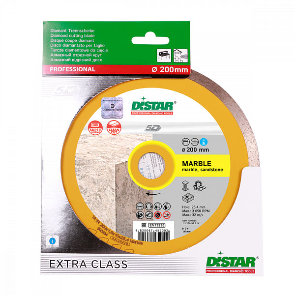 Алмазный диск DISTAR 1A1R MARBLE D125 : детальное описание и быстрый заказ