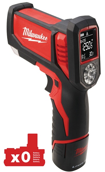 Детальное изображение : milwaukee c12ltge-0 инф/красный термометр