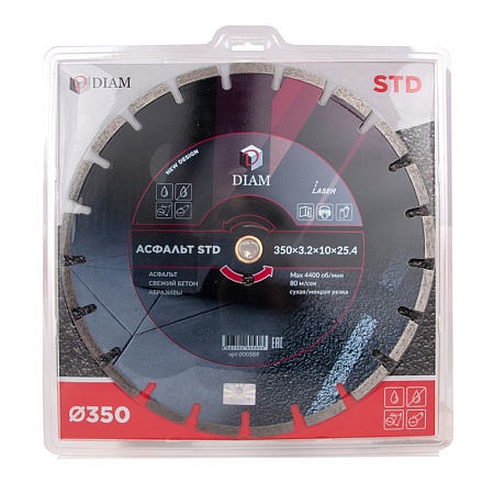 Акции и распродажи - алмазный диск асфальт std 350*3,2*10*25,4 (000589) в магазине tool-24