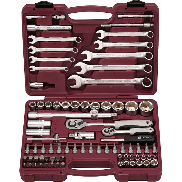 Набор инструмента Thorvik UTS0082 1/4&quot;,1/2&quot;DR : 6&nbsp;990 &#8381; 