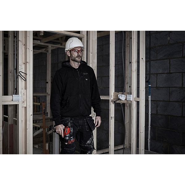 Толстовка чёрная Milwaukee M12 HHBL3-0 (L) 4933464348