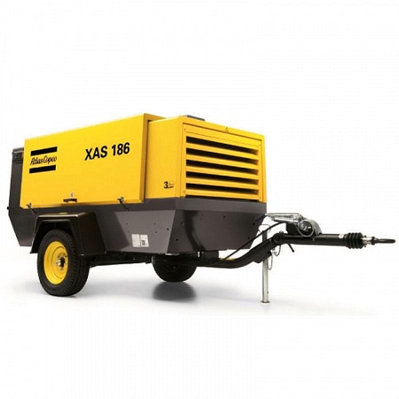 Компрессор Atlas Copco XAS 186 Dd – анонс, характеристики, 