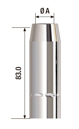 Газовое сопло FUBAG d19 мм FB400 4&nbsp;630 &#8381;