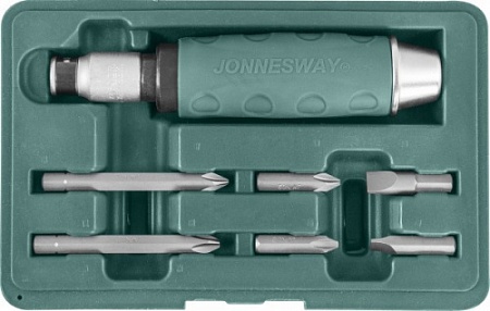 Цена по акции на набор ударных отверток jonnesway ag010055a в магазине Инструмент-24