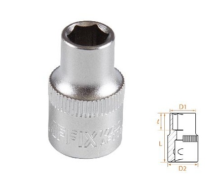 Головка торцевая стандартная шестигранная 3/8&quot;, 8 мм AFFIX AF00030008 AFFIX – анонс, характеристики, MSTAF00030008 