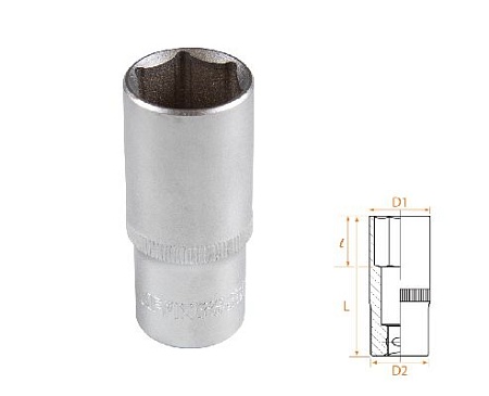 Головка торцевая глубокая шестигранная 3/8&quot;, 21 мм AFFIX AF00130021 AFFIX – анонс, характеристики, MSTAF00130021 