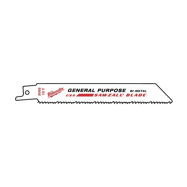 Milwaukee 300 x 10/14 - 5шт Полотна дерево/металл/пластик – купить в , подробное изображение 
