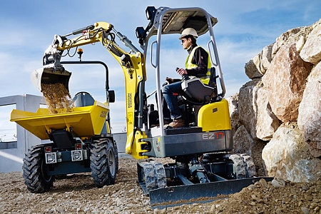Акции и скидки в магазине гусеничный экскаватор wacker neuson ez17