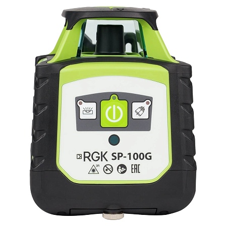 Комплект ротационного нивелира с элевационным штативом RGK SP-100G COMBO с калибровкой (135034) RGK – анонс, характеристики, 